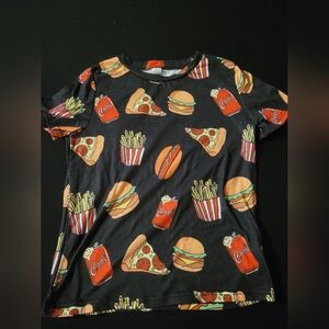 Tshirt. Gender neutral foodie shirt. Size 7y. Like new!